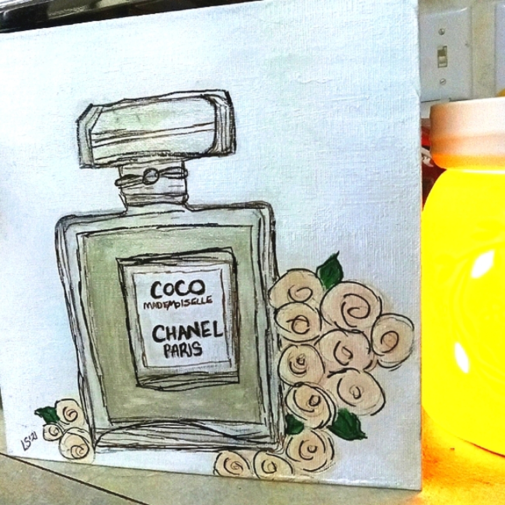 Perfume & Floral Original Artwork